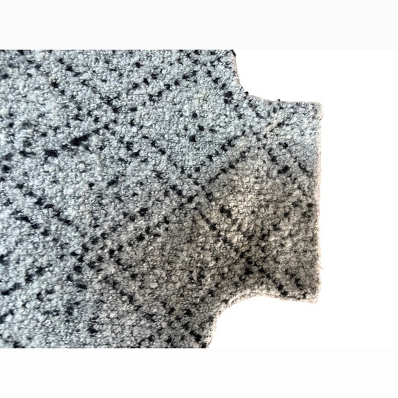 Soft Joie Turtleneck‎ Sweater Fuzzy Knit Diamond Pattern Pullover XXS - Picture 4 of 5